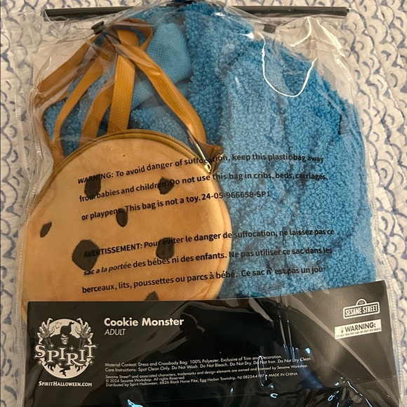 Spirit Blue Cookie Monster Costume Dress - Picture 3 of 6